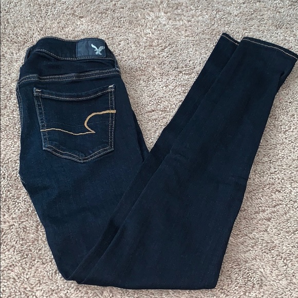 American Eagle Outfitters Denim - Super Dark Wash AEO Jeans
